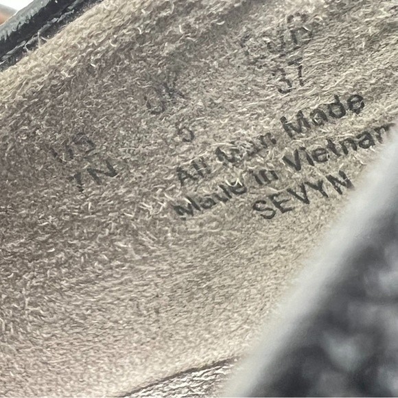 7N 7 N NARROW LifeStride Womens Sevyn Black Faux Leather Point Toe Pumps Heels - Picture 15 of 15